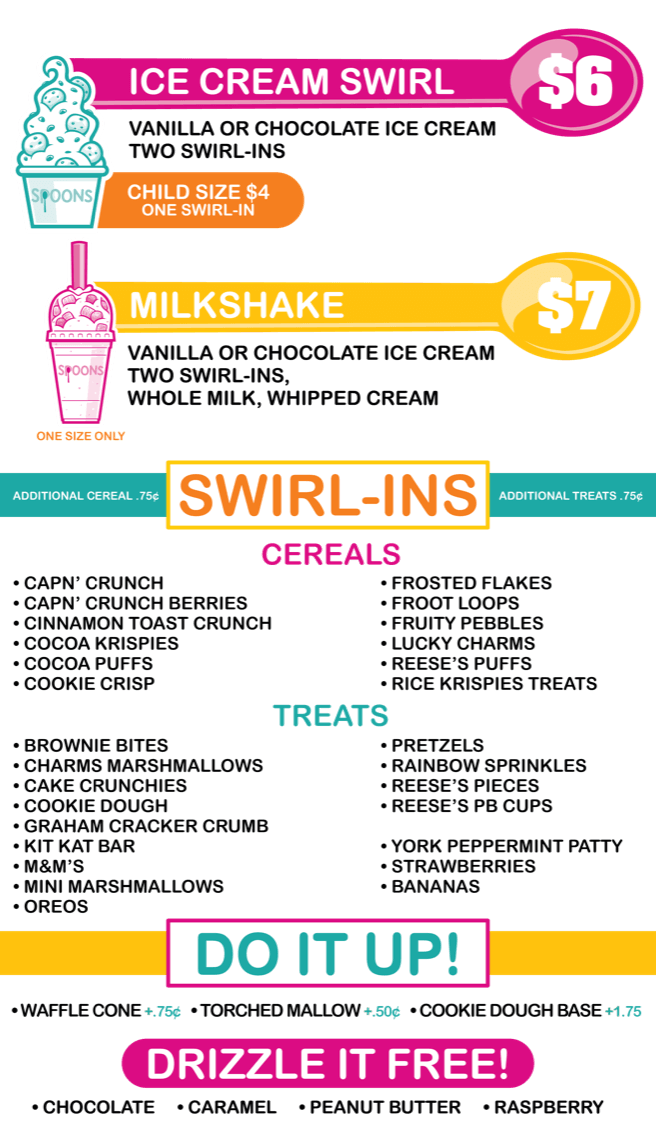 Spoons Ice Cream & Cereal Bar Seaford New York