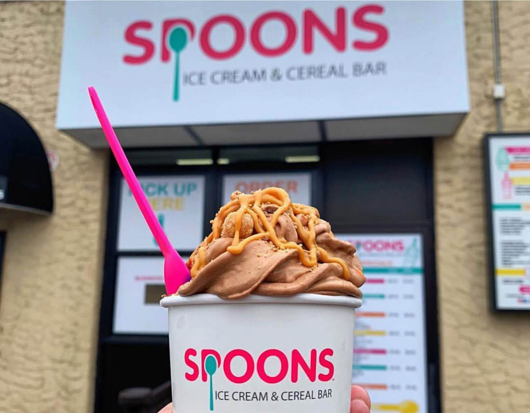Spoons Outside
